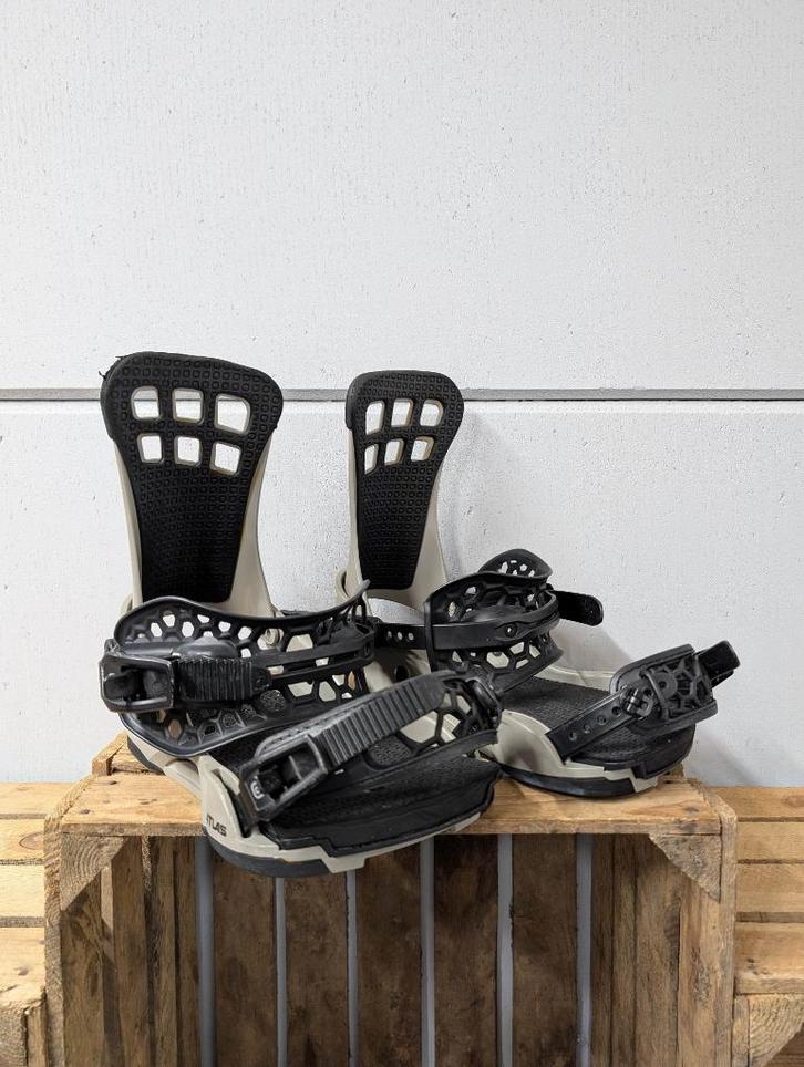 Union atlas snowboard binding maat L, Sport en Fitness, Snowboarden, Gebruikt, Bindingen, Ophalen of Verzenden