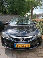 Honda Civic 1.3 Vtec Hybrid 4DR C-tr. 2011 Zwart, Auto's, 65 €/maand, Stof, Zwart, Zwart