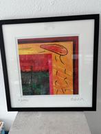 Zeefdruk/litho nr. 1 van 50 ingelijst, Antiek en Kunst, Kunst | Schilderijen | Abstract, Ophalen of Verzenden