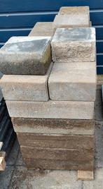 Stapelblokken antraciet, Tuin en Terras, Ophalen, Gebruikt, Beton, Overige typen