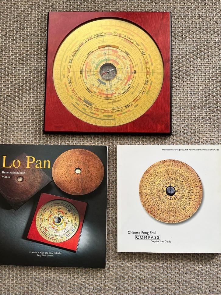 Feng Shui studieboeken met Kompas, Boeken, Studieboeken en Cursussen, Zo goed als nieuw, HBO, Beta, Ophalen of Verzenden