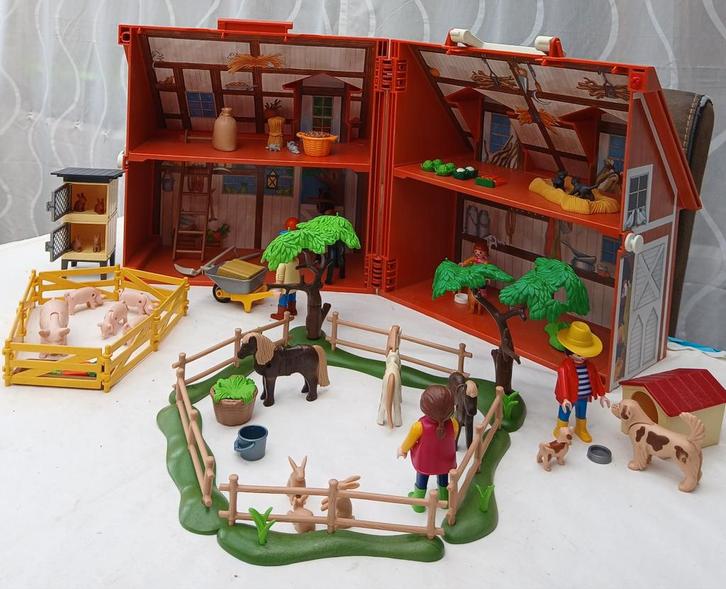 Playmobil meeneem boerderij met extra dieren, Kinderen en Baby's, Speelgoed | Playmobil, Gebruikt, Ophalen of Verzenden