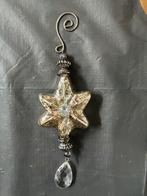 Vintage Glazen Ster Hanger - Kerstdecoratie, Antiek en Kunst, Ophalen of Verzenden