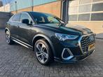 Audi Q3 45 Tfsi e 245pk Phev S Tronic 2021 Zwart, Auto's, Audi, 1715 kg, USB, Zwart, Plug-in hybride