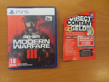 Playstation 5 Call of Duty: Modern Warfare III beschikbaar voor biedingen