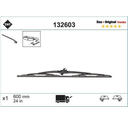 10x Ruitenwisser SWF Original 132, Auto diversen, Auto-accessoires, Nieuw, Ophalen of Verzenden