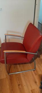 RODE GISPEN FAUTEUIL, Huis en Inrichting, Fauteuils, Gebruikt, Ophalen