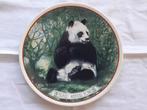 Wereld Natuur Fonds-Nederland 20 jaar, wandbord PANDA 1982, Ophalen of Verzenden