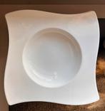 6 diepe borden new wave villeroy en boch, Ophalen, Zo goed als nieuw, Porselein, Bord of Schaal