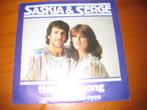 Saskia + Serge: There`s a song, Ophalen of Verzenden, Zo goed als nieuw, Pop, Single