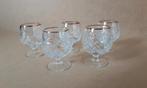 cognac glaasjes, kristal, Russisch geslepen., Ophalen of Verzenden, Gebruikt, Overige typen