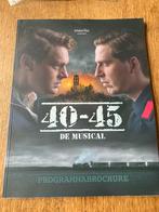 Programmabrochure 40-45 de musical, Ophalen, Zo goed als nieuw
