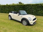 Mini 1.6 Cooper S Cabrio AUT 2010 Wit, Auto's, 15 km/l, Zwart, 4 cilinders, Cabriolet