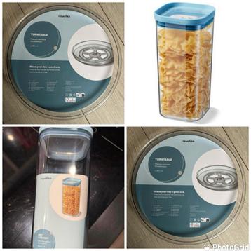 Nieuwe 1800 ml Royal VKB voorraadbus ( 2 ) met draaiplateau beschikbaar voor biedingen