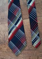 stropdas vintage retro Kingsway Trevira, Zwart, Ophalen of Verzenden, Kingsway, Met patroon