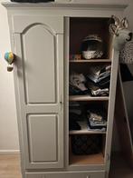 Antieke kledingkast, Gebruikt, 100 tot 150 cm, 150 tot 200 cm, Met hangruimte