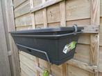 Intratuin Elho balkonbak Green Basics zwart 49 x 25,5 x 16,5, Ophalen, Kunststof, Minder dan 30 cm, Minder dan 60 cm