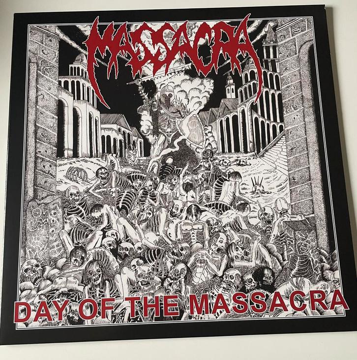 Massacra - Day of the Massacra LP, Cd's en Dvd's, Vinyl | Hardrock en Metal, Nieuw in verpakking, Ophalen of Verzenden