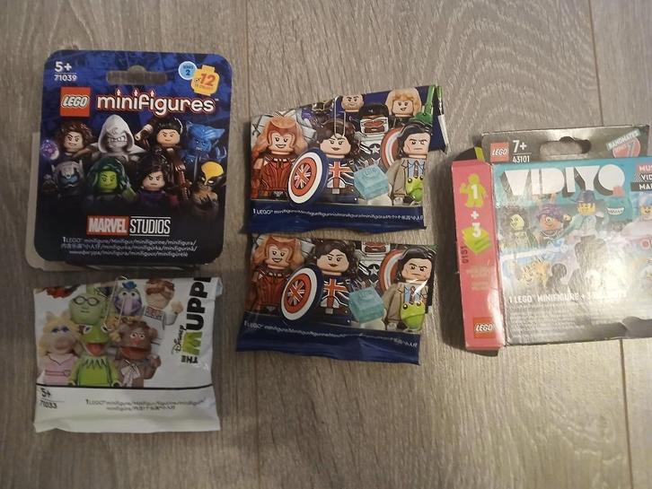 Diverse Lego CMF- Marvel, Muppets, Vidiyo, Kinderen en Baby's, Speelgoed | Duplo en Lego, Zo goed als nieuw, Lego, Complete set