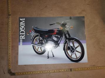 Yamaha RD50 folder - nieuwstaat! beschikbaar voor biedingen