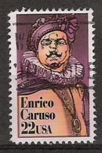 USA, Opera, Enrico Caruso, 1987., Verzenden, Noord-Amerika, Gestempeld