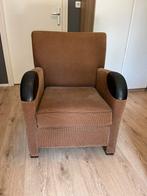 Compact comfortabele fauteuil, Huis en Inrichting, Ophalen, Gebruikt, Bruin, Eén