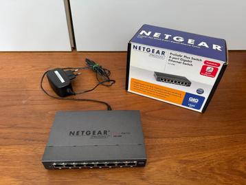 Netgear 8-port ProSafe Plus switch GS108E beschikbaar voor biedingen