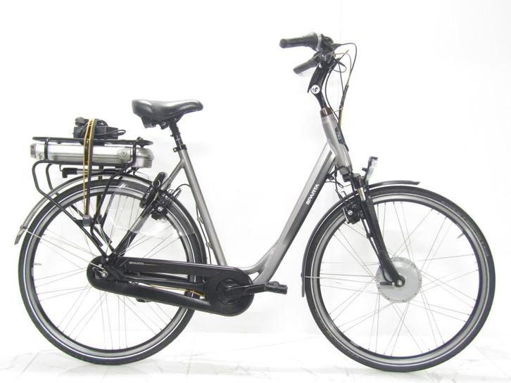 Sparta F8e grijs dames 57cm 28inch, Fietsen en Brommers, Elektrische fietsen, Gebruikt, Sparta, 55 tot 59 cm