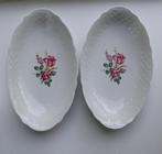 Vintage twee schaaltjes met bloemen Bavaria Schumann Arzberg, Ophalen of Verzenden, Overige stijlen, Porselein, Schaal of Schalen