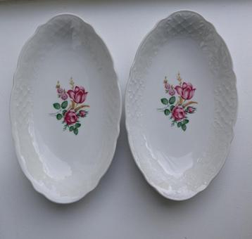 Vintage twee schaaltjes met bloemen Bavaria Schumann Arzberg beschikbaar voor biedingen