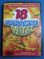 18 Karaoke Hits, Cd's en Dvd's, Dvd's | Muziek en Concerten, Alle leeftijden, Ophalen of Verzenden, Muziek en Concerten, Zo goed als nieuw