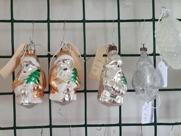 Vintage kerstbal kerstman 64 beschikbaar voor biedingen