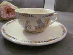 Sarregueminus France Enfants Richard Thee Kop en Schotel, Antiek en Kunst, Antiek | Servies los, Verzenden