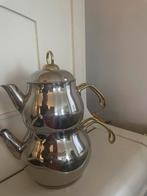 Turkse / dubbele theepot, Huis en Inrichting, Keuken | Servies, Overige materialen, Verzenden, Overige typen, Zo goed als nieuw