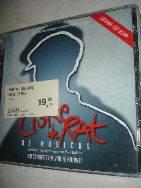 Danny de Munk- Ciske de Rat de musical- (NIEUW), Cd's en Dvd's, Verzenden, Nieuw in verpakking, Soundtrack of Musical