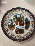 Vintage Rüdesheim am Rhein Wandbord Duitsland 22 Karaat Goud, Ophalen of Verzenden