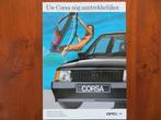 Opel Corsa: uw Corsa nog aantrekkelijker (nov. 1987), Ophalen of Verzenden, Nieuw, Opel