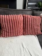 Twee Roze Kussentjes, Ophalen, Zo goed als nieuw, Roze, Vierkant