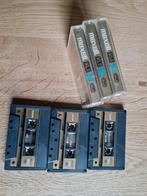 Maxell XL 90 II cassettes.  3 stuks chrome tape, Cd's en Dvd's, Cassettebandjes, Gebruikt, Ophalen of Verzenden