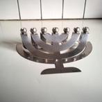 R V S  liggende menorah/ kandelaar, Antiek en Kunst, Antiek | Religie, Ophalen of Verzenden