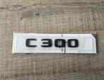 C300 Zwart Hoogglans Mercedes Benz Logo Embleem, Auto diversen, Autostickers, Ophalen of Verzenden