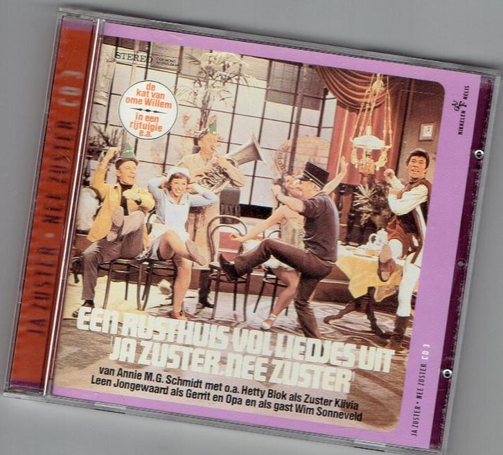 Ja zuster Nee zuster - Een rusthuis vol liedjes - Sonneveld, Cd's en Dvd's, Cd's | Nederlandstalig, Gebruikt, Overige genres, Ophalen of Verzenden