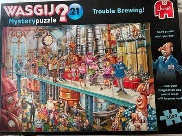Wasgij Mystery 21 Trouble Brewing Puzzel 1000 stukjes beschikbaar voor biedingen