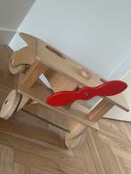Houten Speelgoed Vliegtuig, Kinderen en Baby's, Speelgoed | Houten speelgoed, Ophalen, Zo goed als nieuw, Rij- of Hobbelspeelgoed