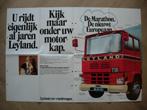 Leyland Marathon Brochure Poster 1974 Terrier Boxer Mastiff, Boeken, Auto's | Folders en Tijdschriften, Overige merken, Leyland