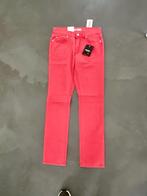 H191 Nieuw: Angels Cici maat 36/38=S/M jeans L32 broek rood