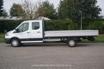 Ford Transit 350L 130PK Doka L5 RWD BPM VRIJ! Sync4 Scherm A, Auto's, Gebruikt, 4 cilinders, 3000 kg, Wit
