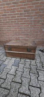 Vintage Reiskoffer / Dekenkist, Huis en Inrichting, Woonaccessoires | Kisten, Gebruikt, Ophalen of Verzenden, Minder dan 50 cm