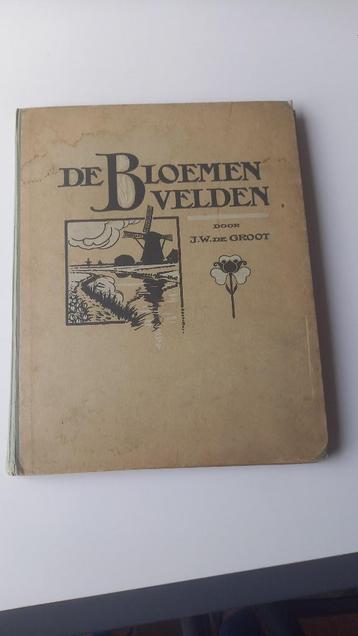 Plaatjesalbum "De bloemenvelden" van J. W. de Groot beschikbaar voor biedingen