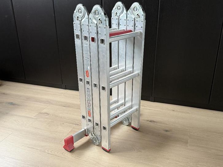 Altrex Varitrex-Easy vouwladder 4x3, Doe-het-zelf en Verbouw, Ladders en Trappen, Gebruikt, Ladder, 2 tot 4 meter, Opvouwbaar of Inschuifbaar